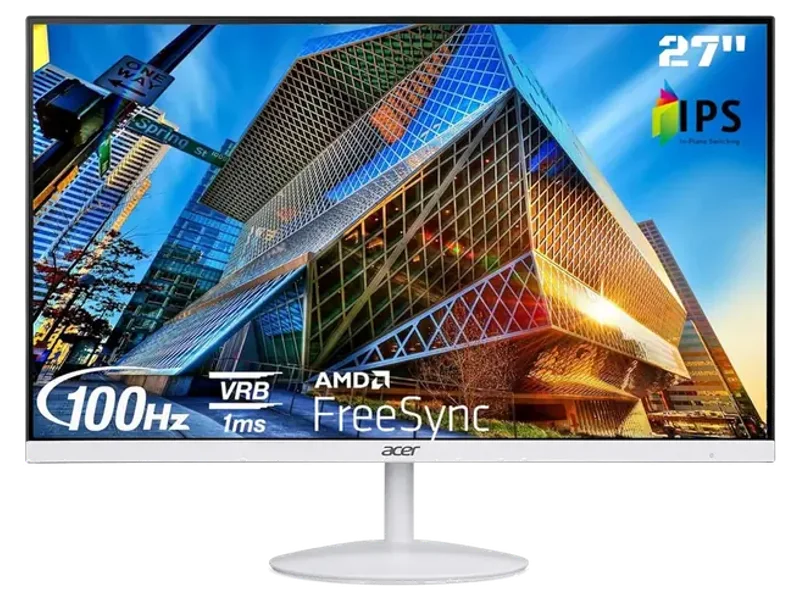 ACER SA272E 27 INCH FULL HD IPS ULTRA SLIM (7.2MM THICK) BACKLIGHT LED LCD MONITOR
