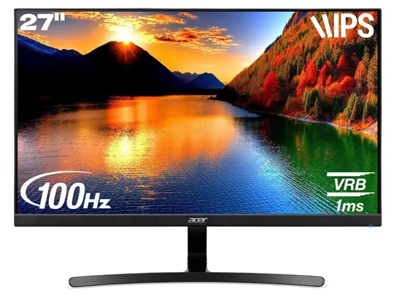 ACER K273QBE 27 INCH IPS FULL HD LCD MONITOR WITH LED