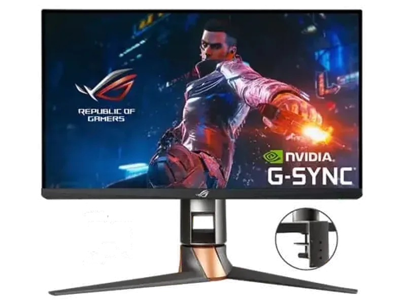 ASUS ROG Swift PG259QNR 25 Inch QHD 360Hz VA Panel 100% SRGB 4MS AMD Freesync Gaming Monitor