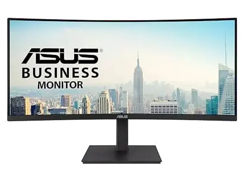 ASUS VA34VCPSR 34 Inch WQHD 1500R Curvature Docking Monitor
