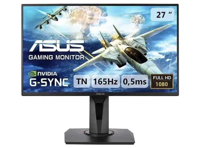 ASUS VG278QR 27 Inch FHD 165Hz TN Panel 0.5MS NVIDIA Gsync Gaming Monitor