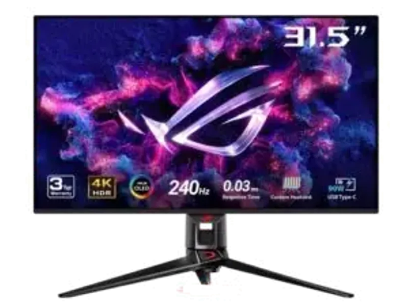 ASUS ROG Swift 31.5″ OLED 4K HDR 240 Hz Gaming Monitor PG32UCDM