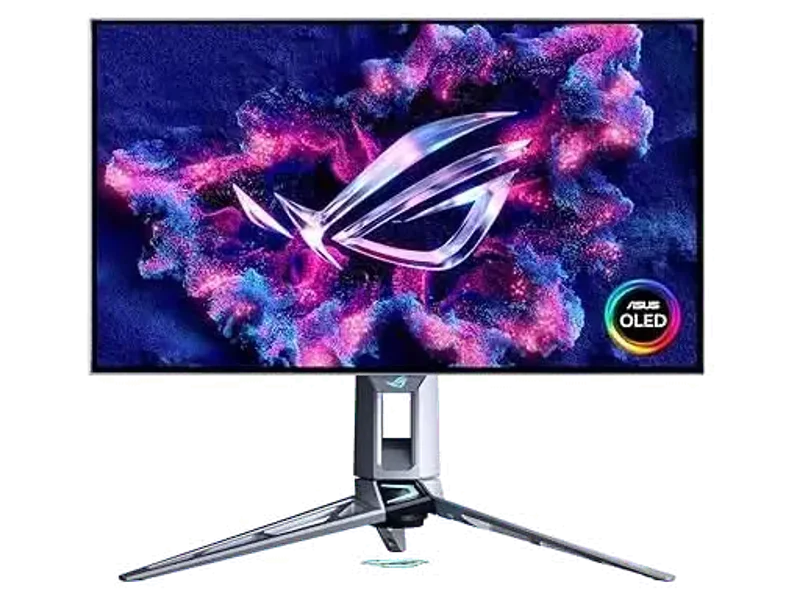 ASUS ROG Swift OLED PG27AQWP-W 26.5 Inch WOLED QHD Gaming Monitor