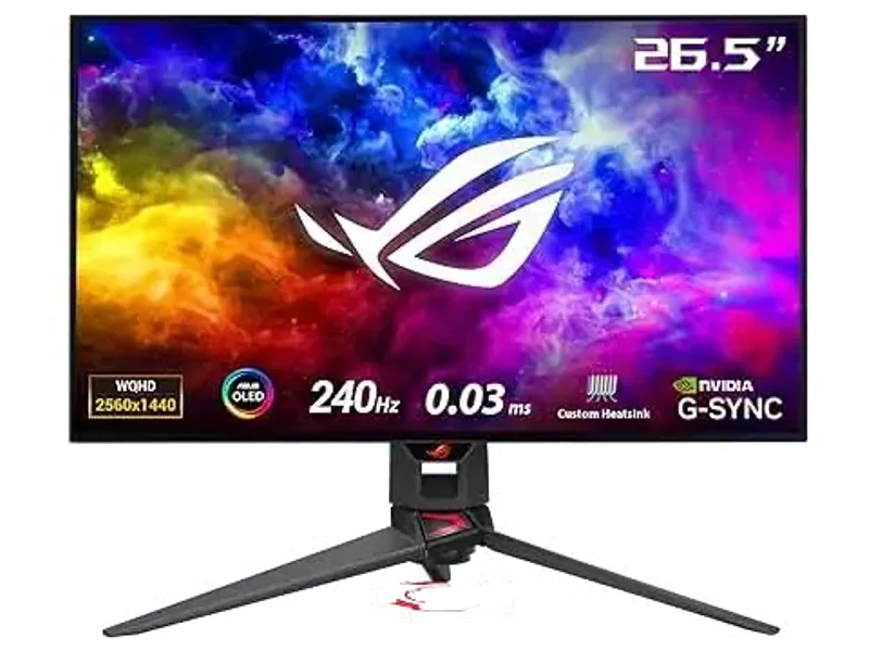 ASUS ROG Swift 27 Inch OLED DSC Gaming Monitor