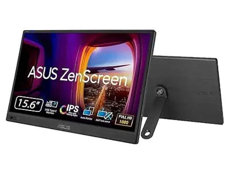 ASUS ZenScreen 16 Inch Full HD, IPS, Dual USB-C Portable USB Monitor