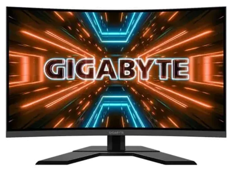 Gigabyte G32QC A 32 Inch Curved Gaming Monitor (AMD FreeSync, 1ms Response Time, 165Hz Refresh Rate, Frameless, Frameless, 2K QHD VA Panel, HDMI, Displayport)