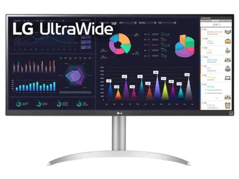 LG 34WQ650-W 34 Inch FHD 100Hz IPS Panel 99% SRGB 5MS AMD Freesync Ultrawide Gaming Monitor