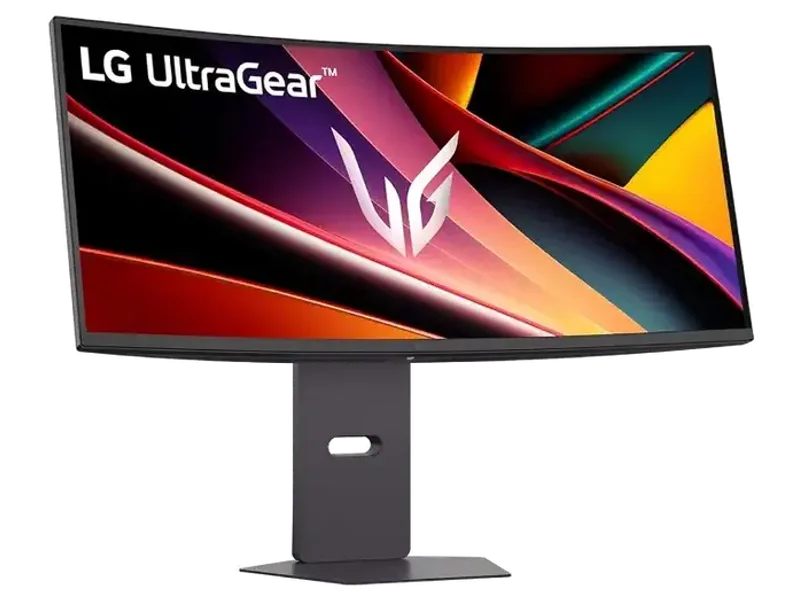 LG 34G600A 34-inch Ultragear WQHD Curved Gaming Monitor, Black 3440 x 1440, 1MS, 160Hz, AMD FreeSync Premium, NVIDIA G-SYNC Compatible, Built-in Speaker, Tilt/Height/Swivel Stand, VA