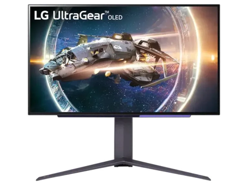 LG 27GR95QE-B 27 Inch 2K 240Hz Oled Panel 0.3MS Nvidia G-Sync / AMD Free Sync Gaming Monitor