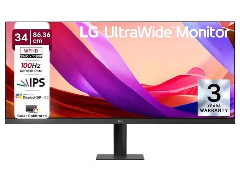 LG 34U511A 86.36cm (34 Inch) UltraWide WFHD (2560x1080) IPS Monitor