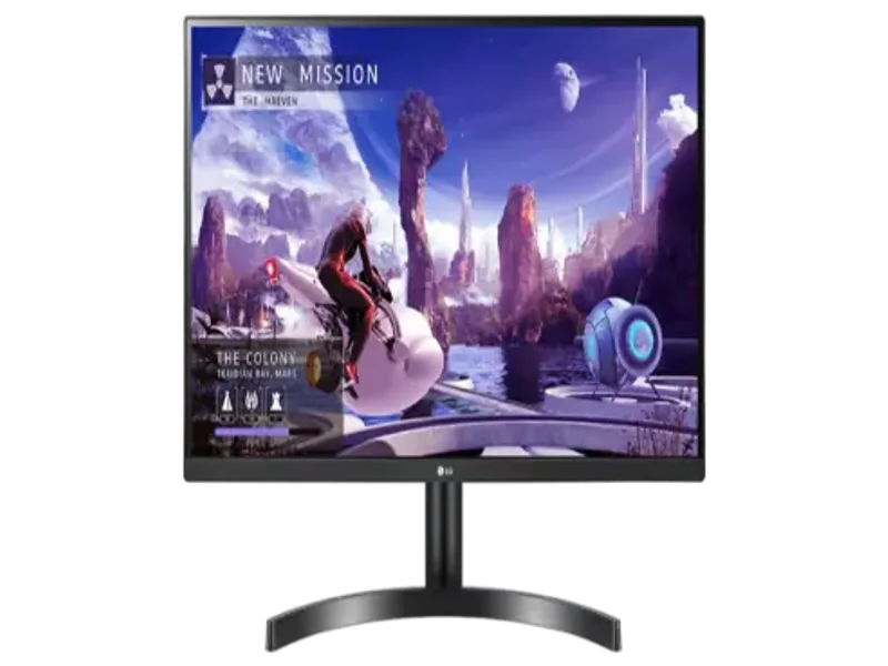 LG 27QN600-B 27 Inch 2K 75Hz IPS Panel 99%SRGB 5MS AMD Free Sync Gaming Monitor
