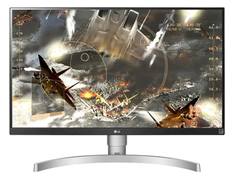 LG 27UK650-W 27 Inch UHD 60Hz IPS Panel 99% SRGB 5ms AMD Freesync Gaming Monitor