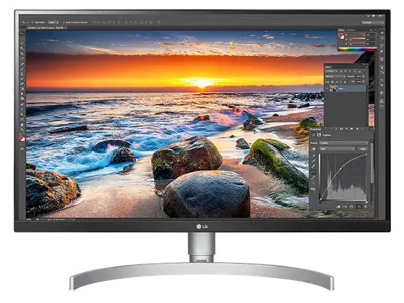 LG 27UL850-W 27 Inch UHD 60Hz IPS Panel 99% SRGB 5ms AMD Freesync IPS Gaming Monitor