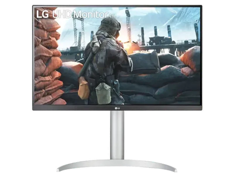 LG 27UP650-W 27 Inch UHD 60Hz IPS Panel 95% SRGB 5ms AMD Freesync IPS Gaming Monitor