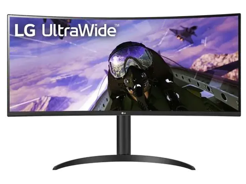 LG 34WP65C-B 34 Inch QHD 60Hz VA Panel 99% SRGB1ms AMD Freesync Gaming Monitor