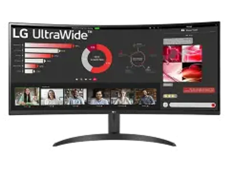 LG 34 inch Curved UltraWide QHD Monitor (34WR50QC-B)