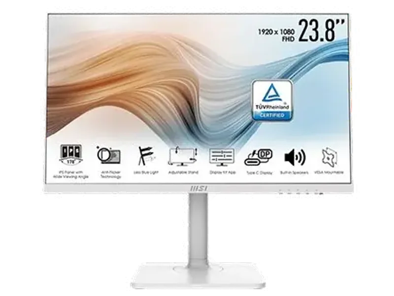 MSI Modern MD241PW 24 Inch FHD 75Hz IPS Panel 106% SRGB 5ms Adaptive Sync IPS Gaming Monitor