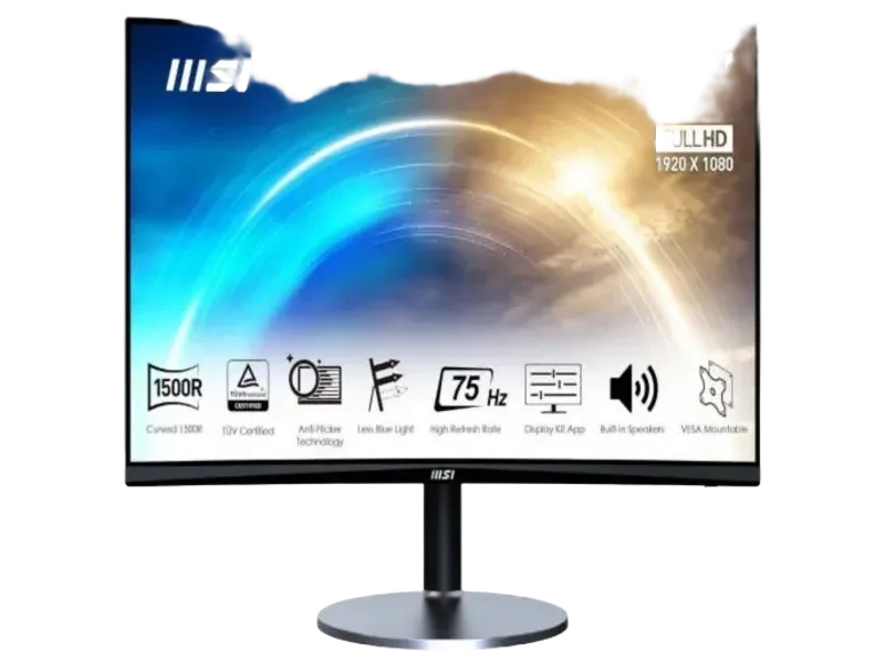 MSI Pro MP272C 27 Inch FHD 75Hz IPS Panel AMD Free Sync Business Monitor