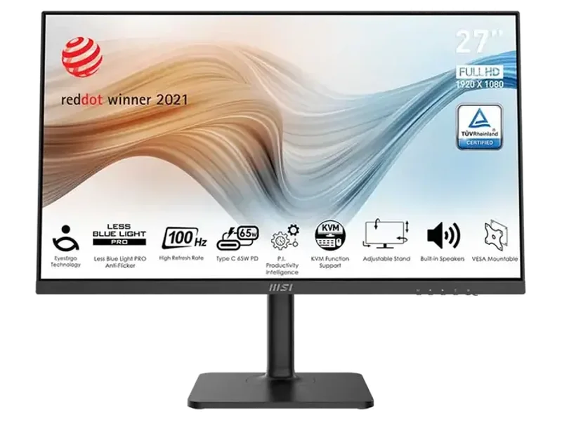 Msi Modern MD272XP 27 Inch Ips Business Monitor (Modern-MD272XP)