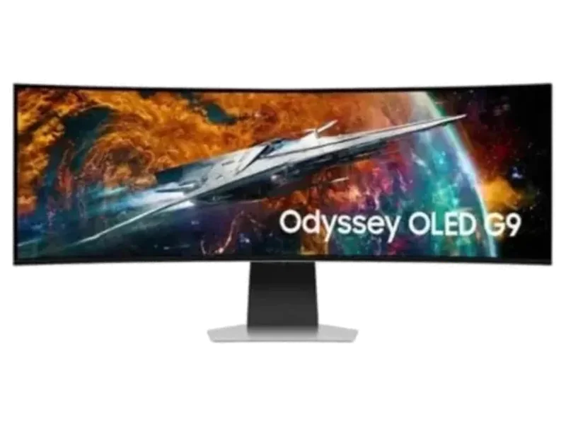 SAMSUNG Odyssey G9 LS49CG950SWXXL 49 Inch QHD 240Hz OLED Panel 99%SRGB 0.03MS AMD Freesync Curved Gaming Monitor