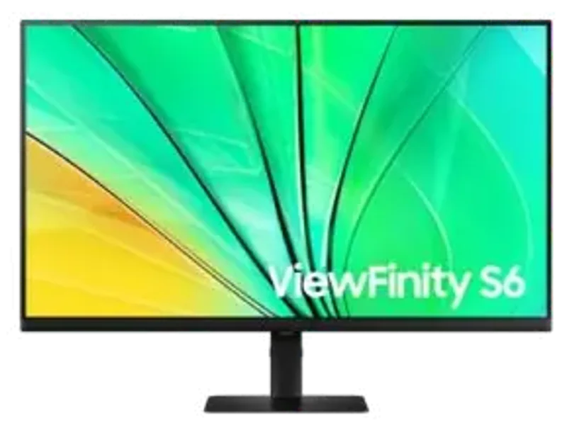 Samsung ViewFinity S6 32 Inch 100Hz 2560 x 1440 Resolution 5ms Response Time IPS Panel Gaming Monitors LS32D600EAWXXL