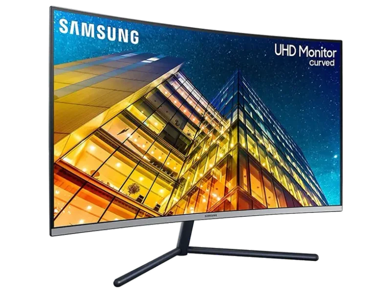 SAMSUNG 32 INCH LU32R590C UHD CURVED MONITOR WITH 103% SRGB