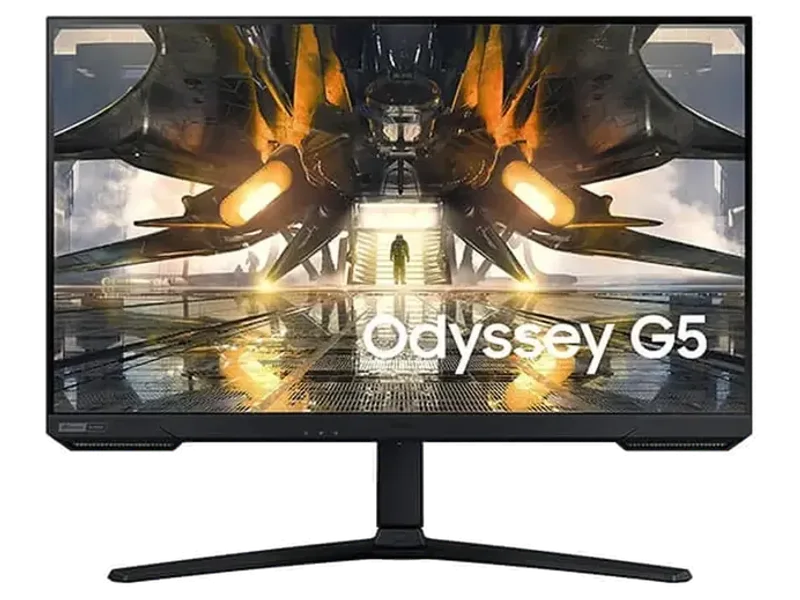 SAMSUNG Odyssey G5 LS32AG502PWXXL 32 Inch QHD 165Hz IPS Panel 99%SRGB 1MS NVIDIA Gsync Gaming Monitor