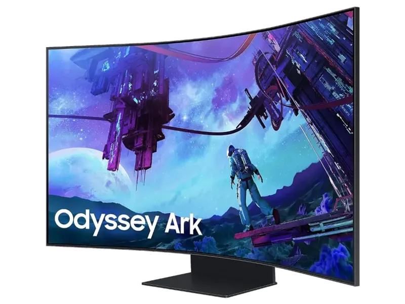 SAMSUNG Odyssey LS55CG97WNWXXL 55 Inch 4K UHD 165Hz VA Panel 95% SRGB 1MS AMD Freesync Gaming Monitor