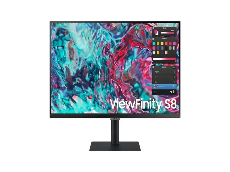 SAMSUNG View Finity S8 27 Inch 4K UHD 60Hz IPS Panel 99%SRGB 5MS AMD Freesync IPS Gaming Monitor