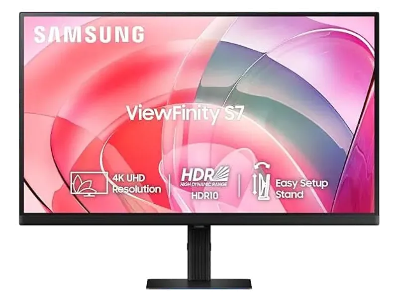 Samsung 27 Inch 4K UHD ViewFinity S7 Monitor LS27D700EAWXXL