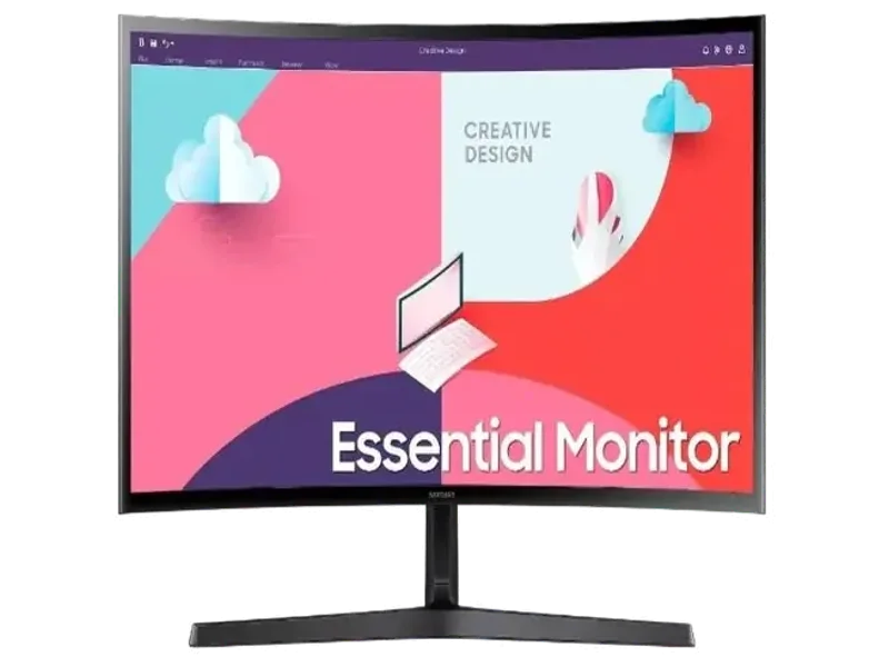 SAMSUNG LS27C366EAWXXL 27 Inch FHD 75Hz VA Panel 4MS AMD Freesync Curved Gaming Monitor