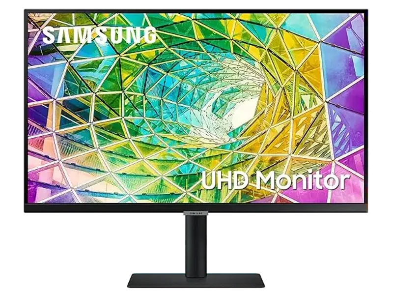 SAMSUNG 27 INCH LS27A800NWWXXL UHD IPS MONITOR WITH HEIGHT ADJUSTMENT