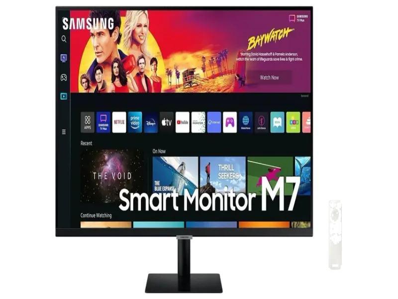 SAMSUNG M7 LS32BM700UWXXL 32 Inch 4K UHD 60Hz VA Panel 4MS VA Gaming Monitor