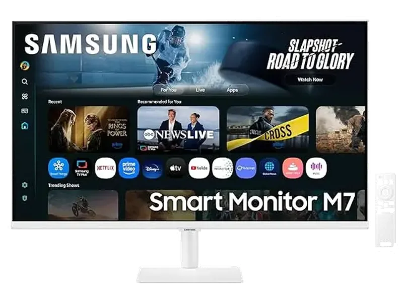 Samsung 32 Inch 4K M7 Vision AI Smart Monitor UHD LS32FM701UWXXL