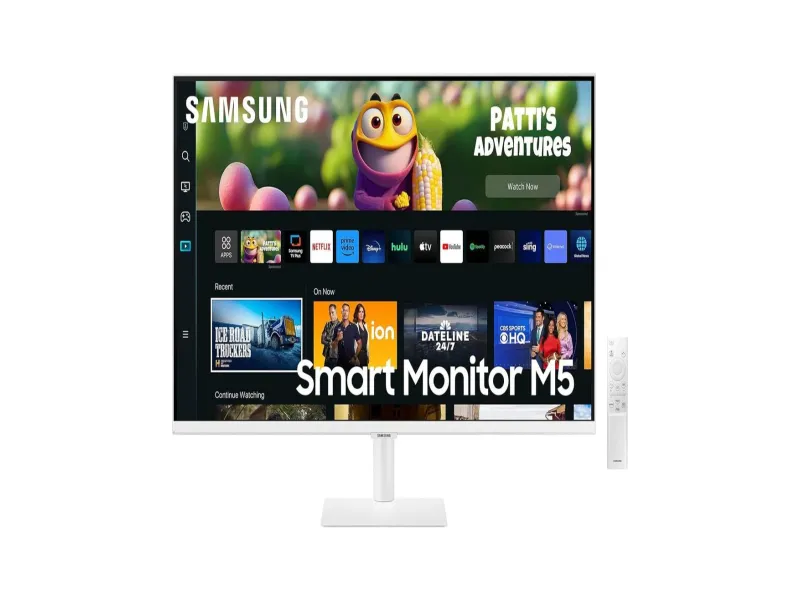 SAMSUNG M5 LS32CM501EWXXL 32 Inch FHD 60Hz VA Panel 4MS VA Gaming Monitor