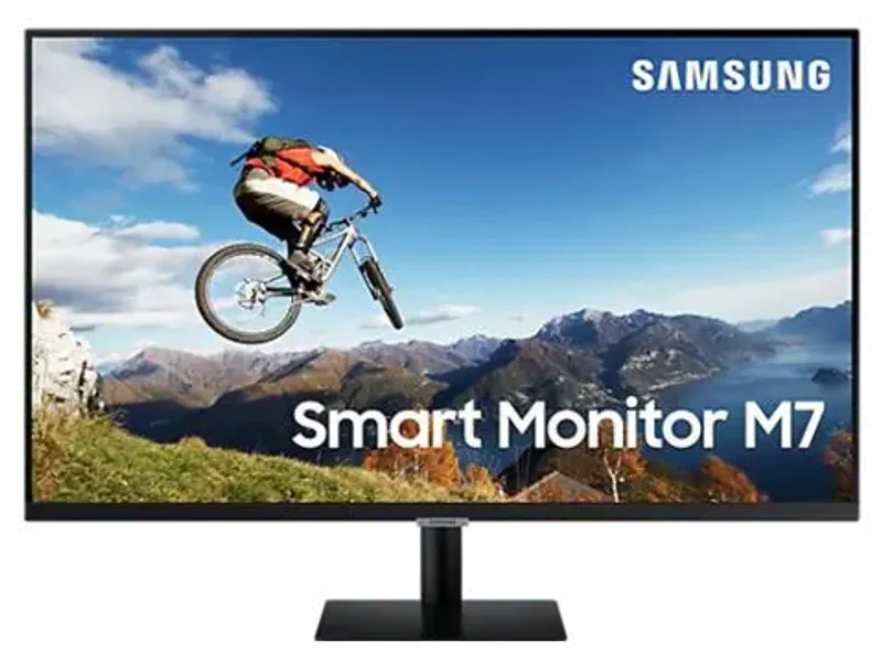 SAMSUNG LS32AM700UWXXL 32 Inch UHD 60Hz VA Panel 99% SRGB 8MS Gaming Monitor