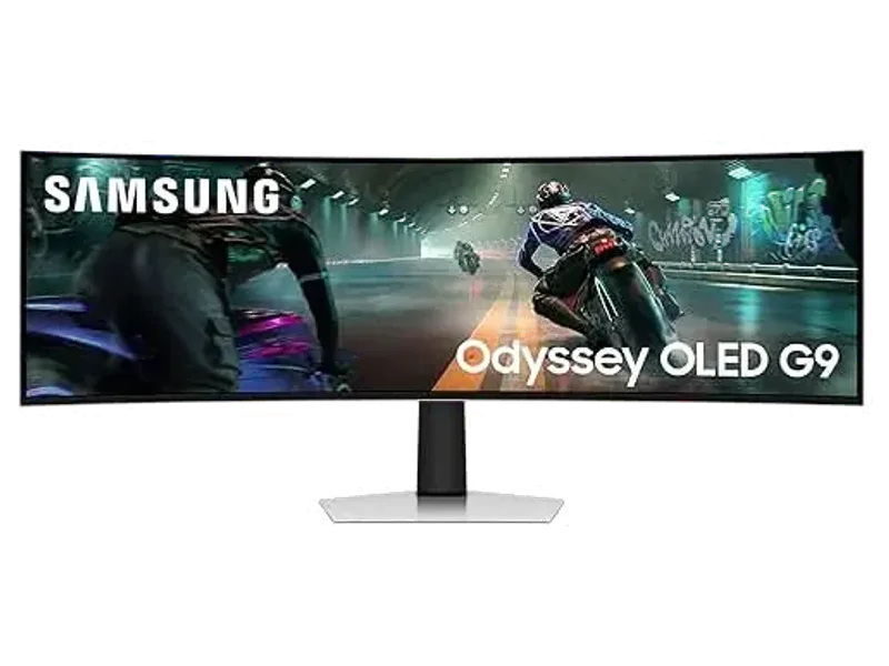 Samsung 49 Inch Odyssey OLED G9 Curved Gaming Monitor LS49DG910SWXXL