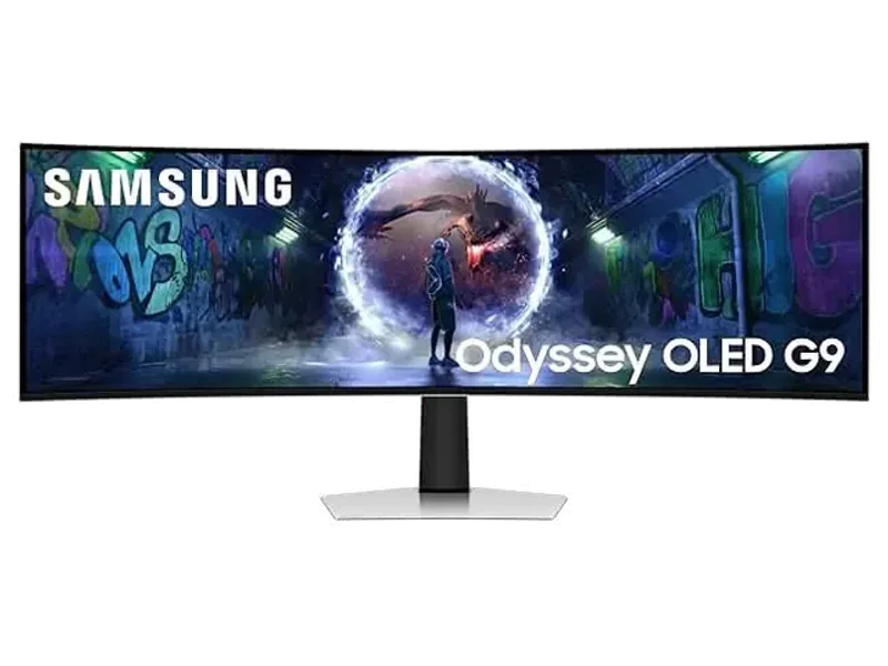 Samsung 49 Inch Odyssey OLED G9 Curved Gaming Monitor LS49DG930SWXXL