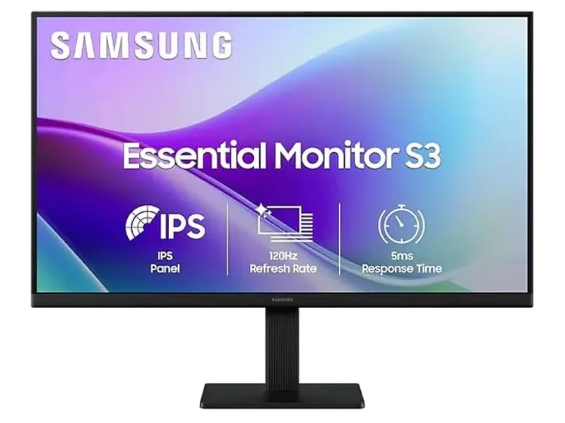 Samsung 27 Inch IPS Panel FHD Dual HDMI Flat Monitor