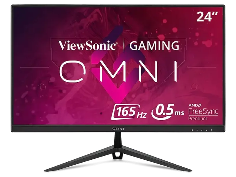 VIEWSONIC VX2428 24 Inch FHD 180Hz IPS Panel 104% SRGB 0.5MS AMD Freesync IPS Gaming Monitor