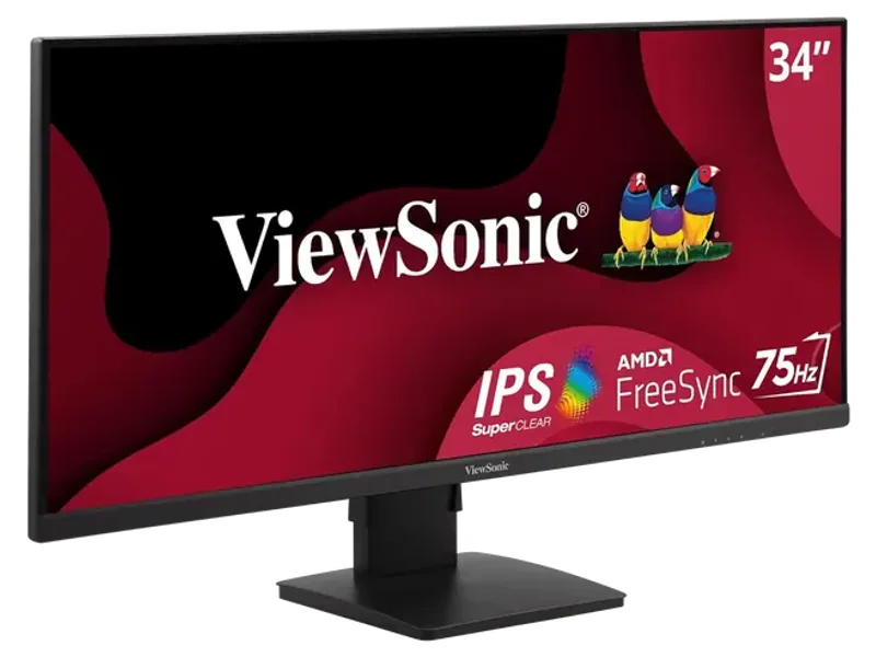 VIEWSONIC VA3456-MHDJ 86.36 CM (34") MONITOR UWQHD | 21:9 ASPECT RATIO | S-IPS | 420 NITS | SRGB 104% | ERGONOMICS | HDR 400 READY | 6W (3X3) SPEAKERS | 2-HDMI 2.0 | DP