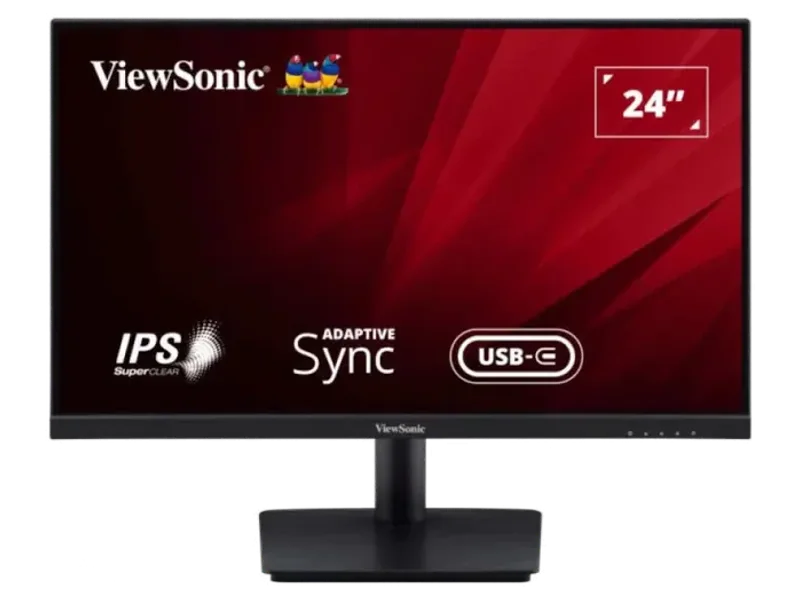 VIEWSONIC VA2409-MHU 24 Inch FHD 75Hz IPS Panel 104% SRGB 3MS IPS Monitor