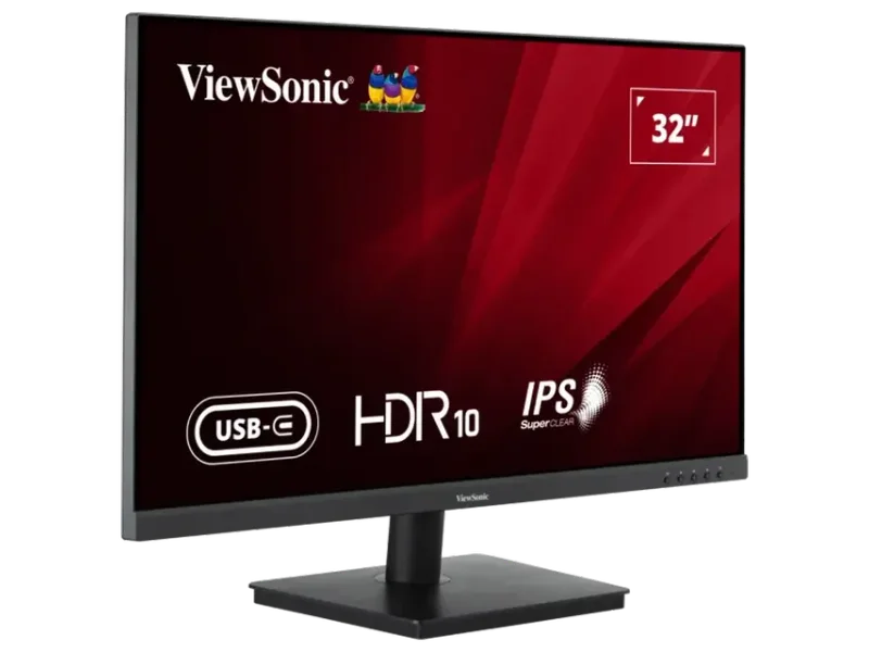 VIEWSONIC VA3209U 32 Inch QHD 75Hz IPS Panel 128% SRGB 4MS Freesync IPS Gaming Monitor