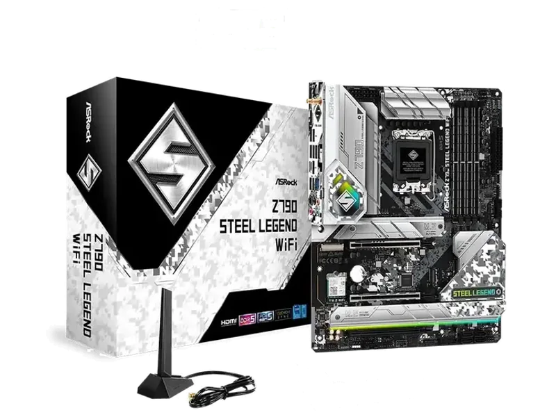 Asrock Z790 Steel Legend Wifi Lga1700 Atx Motherboard (Z790 STEEL LEGEND WIFI)