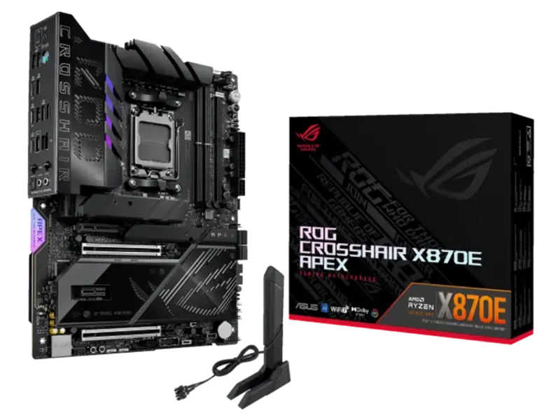 ASUS ROG CROSSHAIR X870E Apex Wifi7 DDR5 AMD Motherboard
