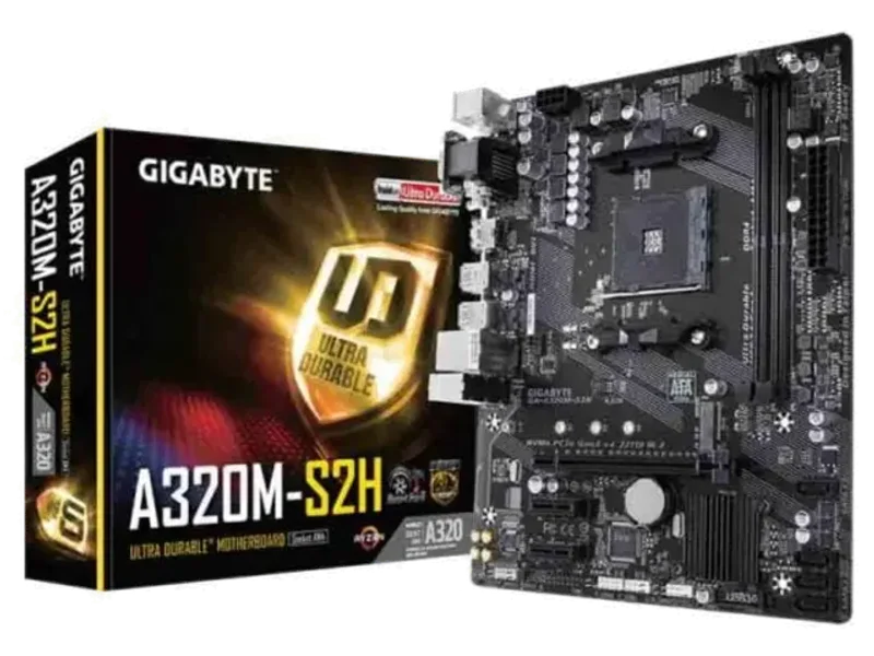 GIGABYTE GA-A320M-S2H DDR4 Intel Motherboard