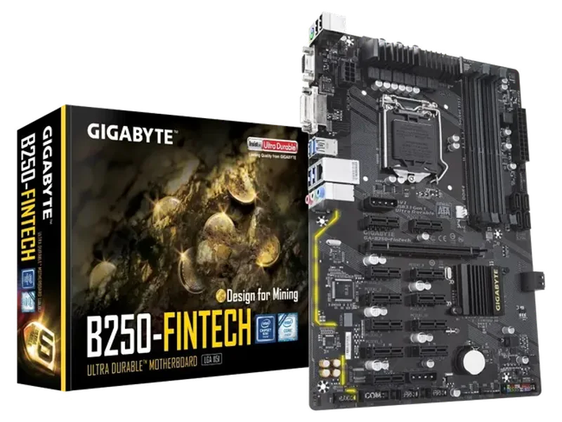 GIGABYTE GA-AX-B250-Fin Tech DDR4 Intel Motherboard