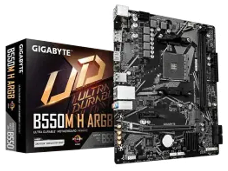 Gigabyte B550M H ARGB AMD Motherboard