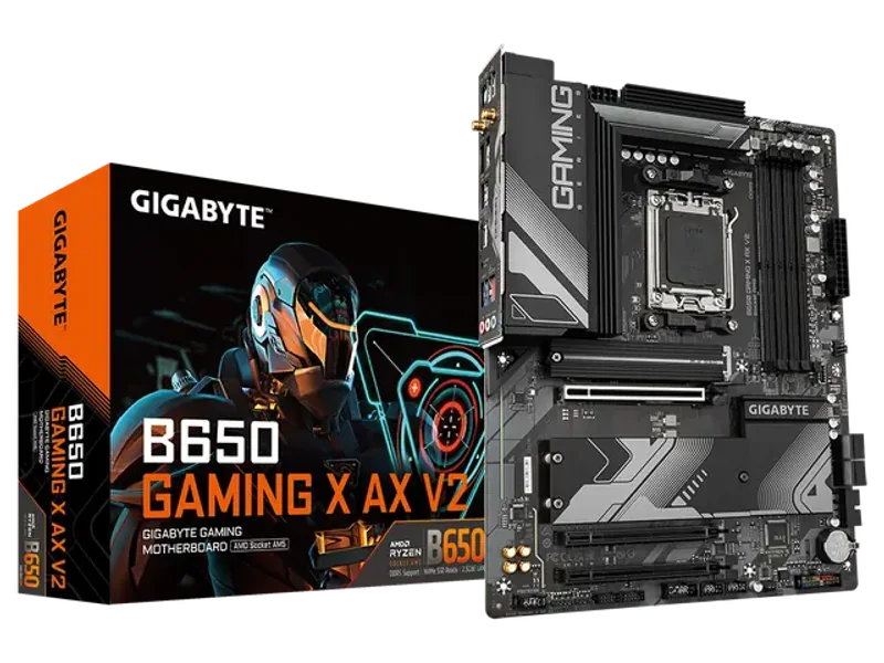 GIGABYTE B650 Gaming X AX V2 DDR5 AMD Motherboard (Black)