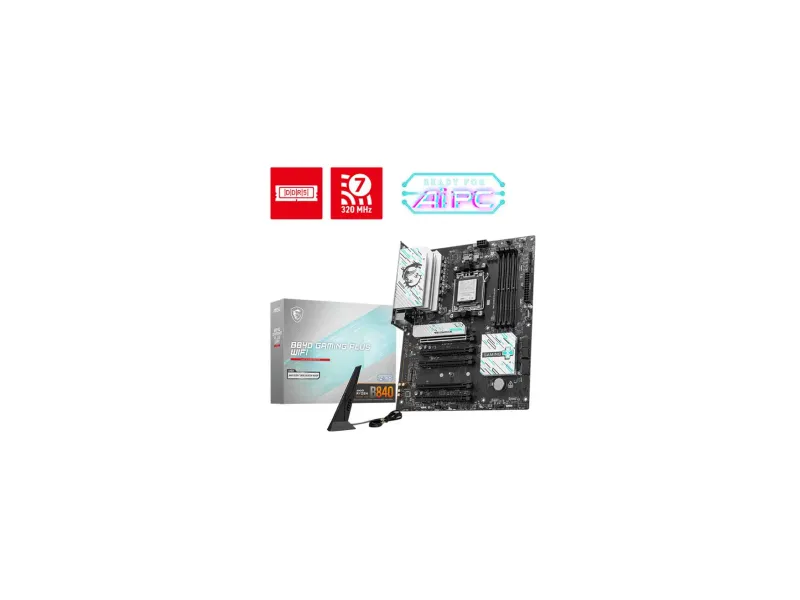 Msi B840 Gaming Plus WiFi AM5 ATX Motherboard